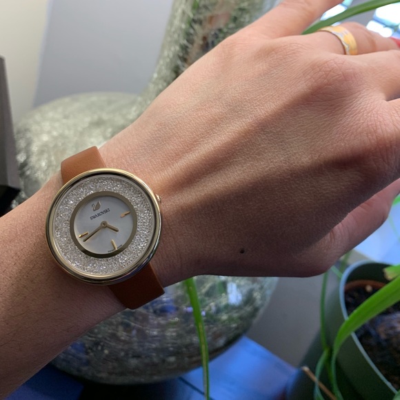 SOLD⛔️Authentic SWAROVSKI PURE 34 leather strap - Picture 5 of 8